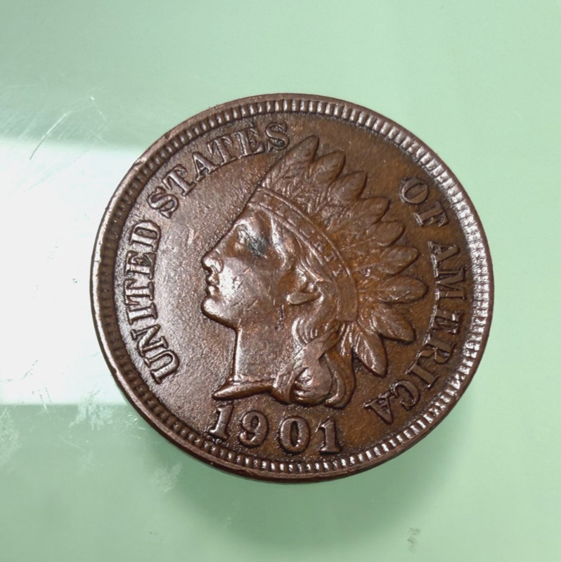 BEAUTIFUL, HIGHER GRADE 1901 INDIAN HEAD CENT-  DETAILED, FULL LIBERTY