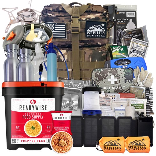 Family Comfort 72 Notfall Survival Kit/Rucksack - 72 Stunden für 2-6 Personen - Bild 21 von 53