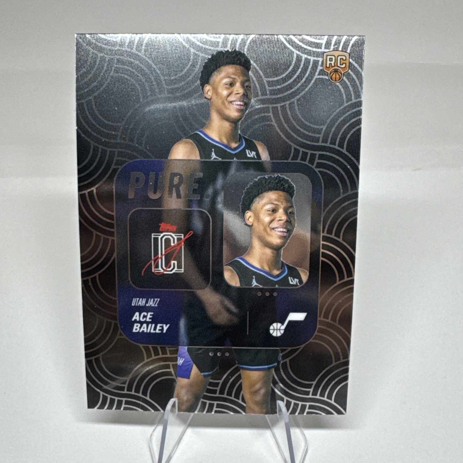 Ace Bailey 2025-26 Topps Signature Class Pure #PU-20 (RC) Utah Jazz