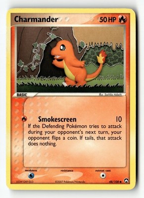 Pokemon Karte Charmander LP Power Keepers 48/108