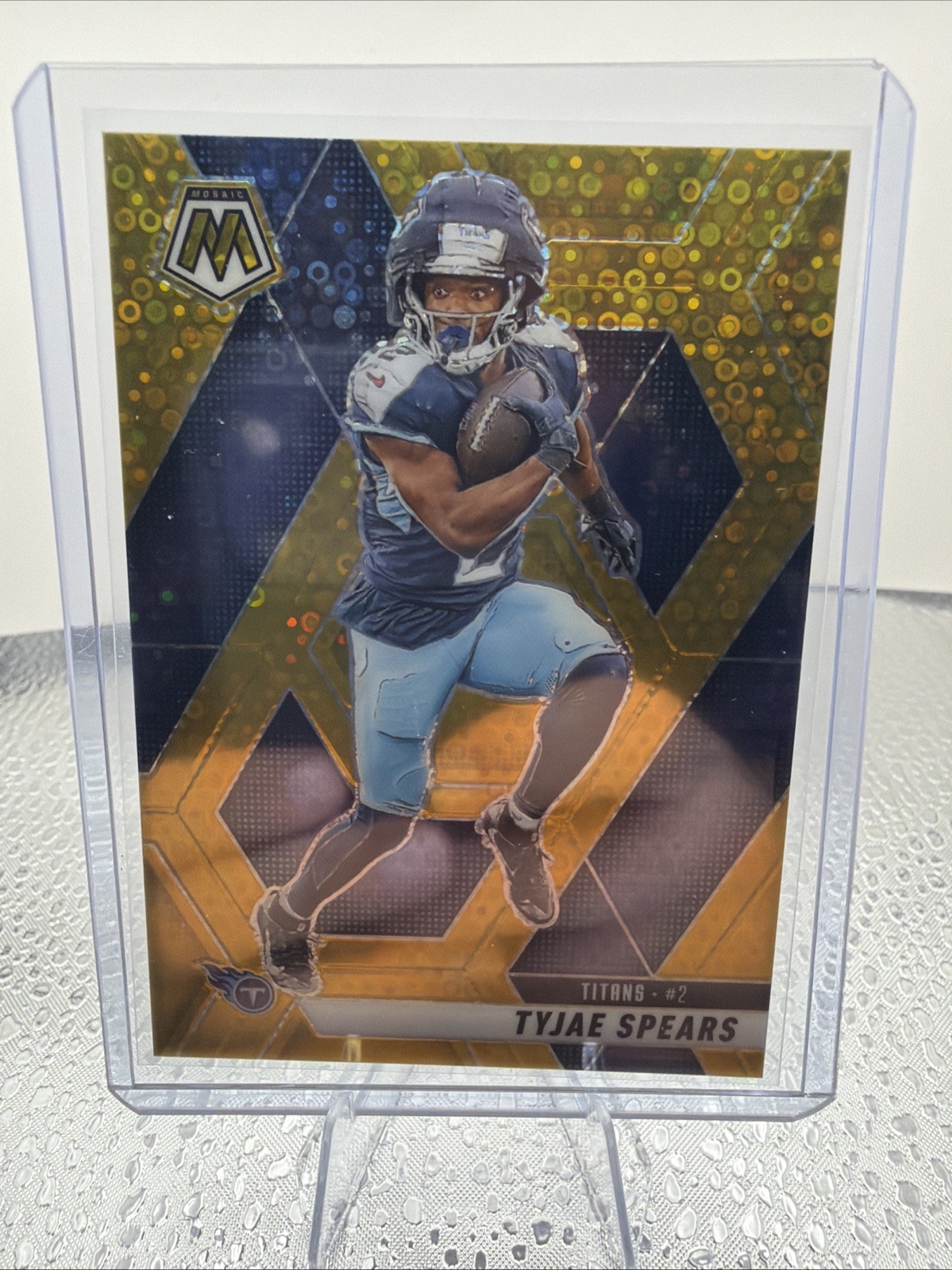 2025 Panini Phoenix - Tyjae Spears #56 Gold /10 No Huddle