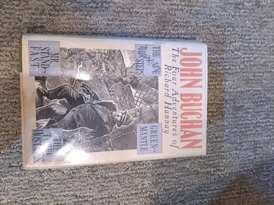 #ad The Four Adventures of Richard Hannay John Buchan Hardcover 1988 VG $19.99