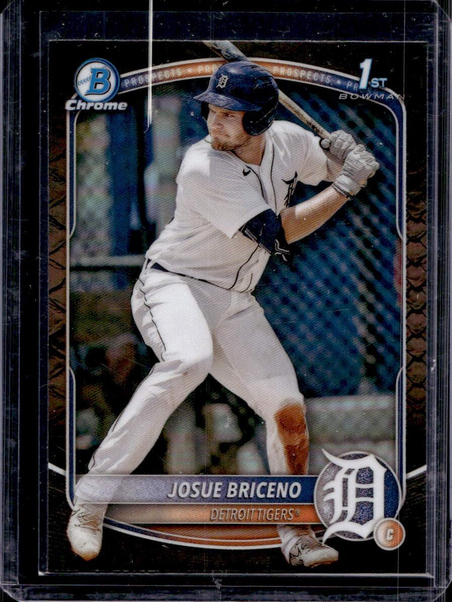 Josue Briceno 2025 Bowman Chrome #BCP-13 Reptilian Refractor