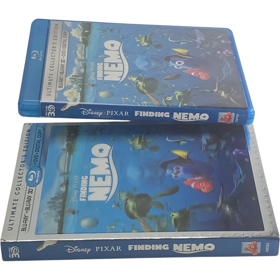 Finding Nemo 5 Discs Collector's Disney Blu-ray 3D + 2D + DVD Zone 1 Kanada - Bild 2 von 4