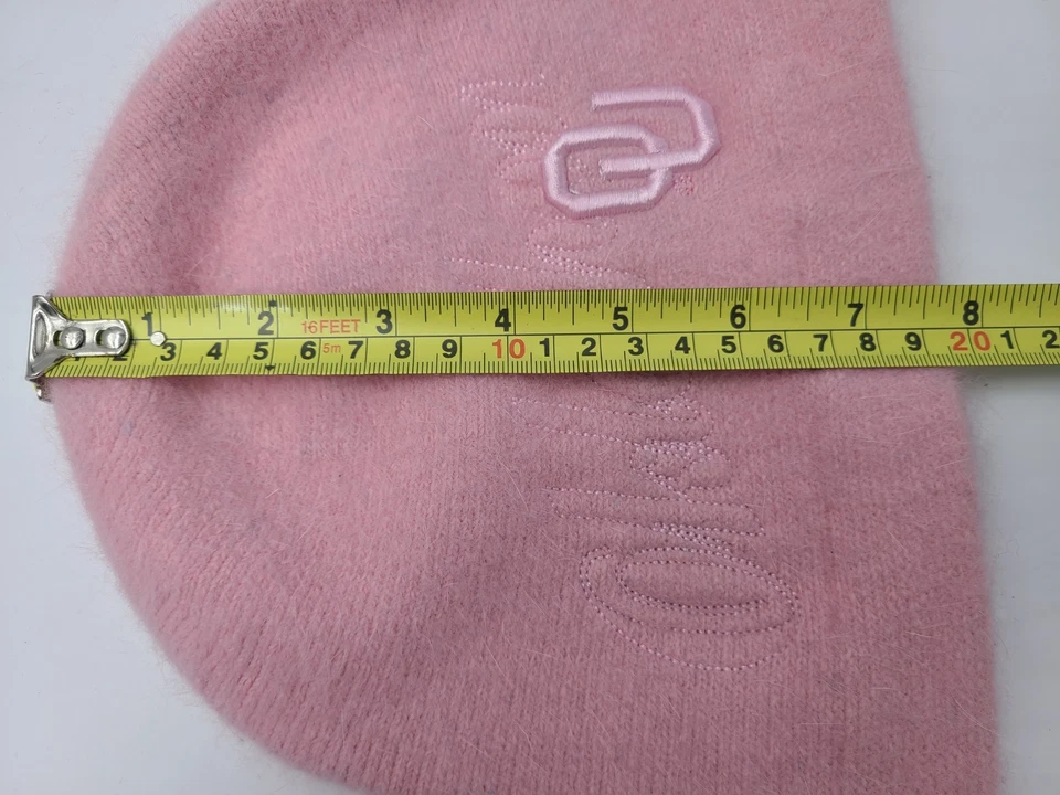 Women University of Oklahoma Sooners Fuzzy Beanie Winter Hat Stocking Cap NCAA - Image 3 of 4