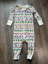 Hanna Andersson Buddy The Elf Sleeper 70cm 6-12 Months Pajamas Long Sleeves