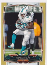 2014 Charles Clay Topps Gold     921/2014    #129 (A6660) $6 MAX SHIP