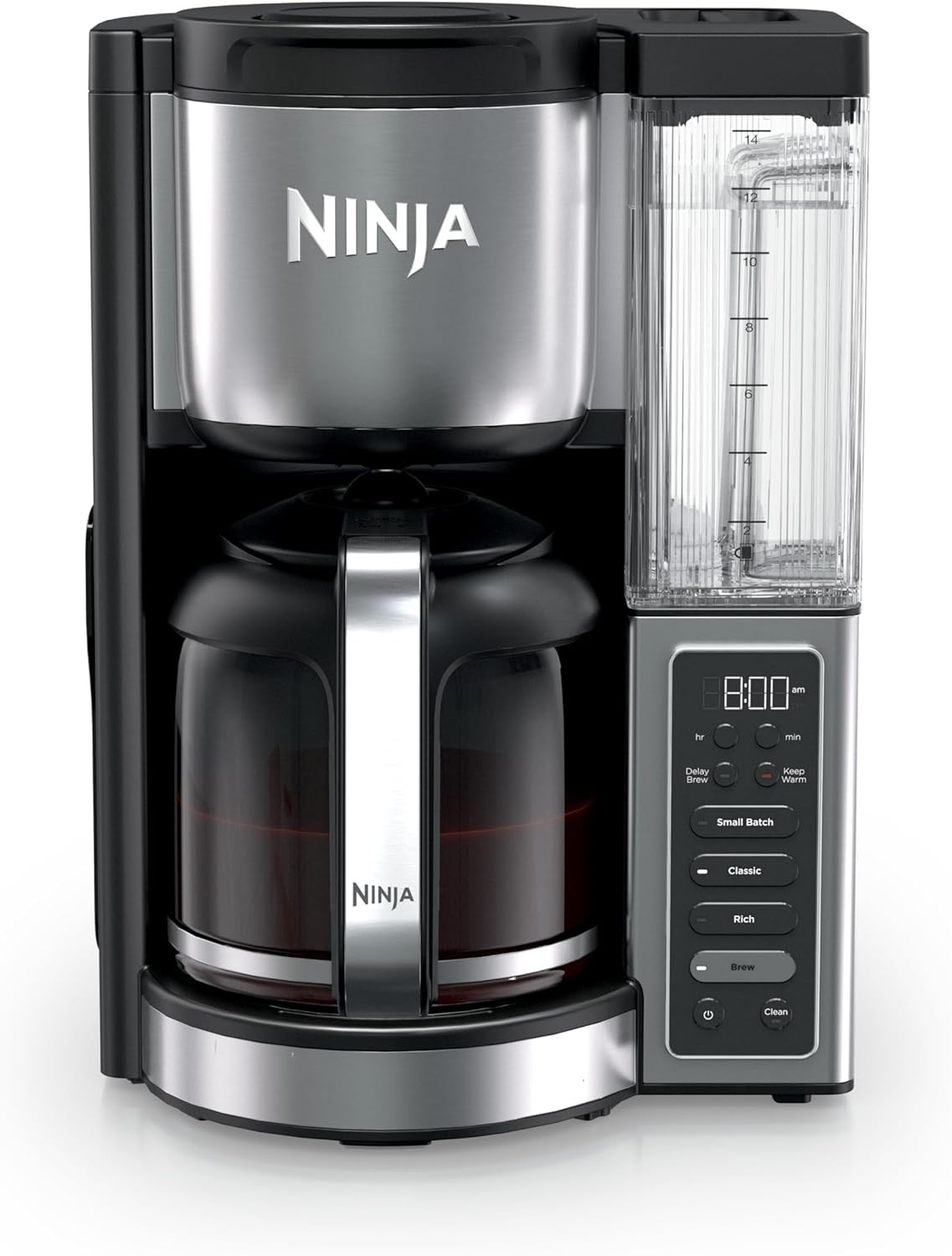 | Programmable 14cup Glass Carafe, Brew Clas