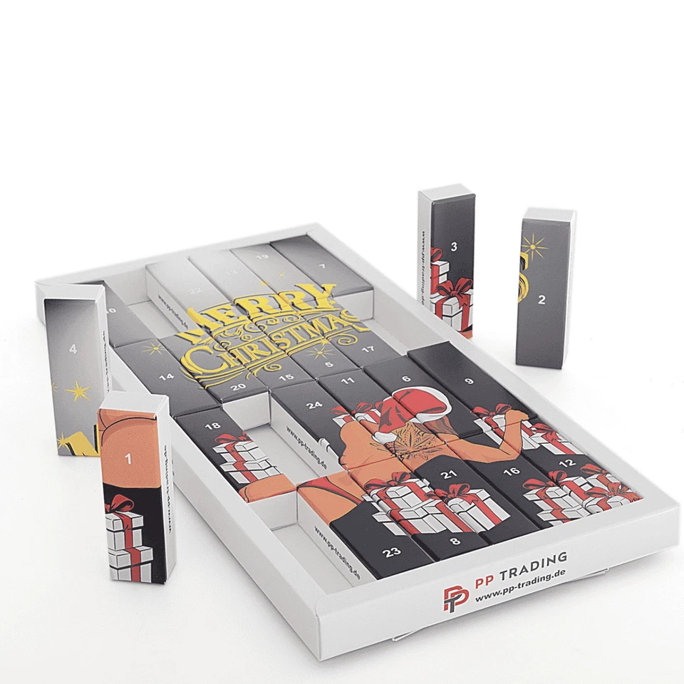 Clipper Adventskalender 2025 inkl. 24 original Clipper Classic Feuerzeuge - Bild 2 von 4