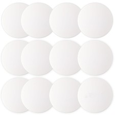 JULBEAR Door Stopper Wall Protector, 12PCS Knob Stoppers 2 Inch, White