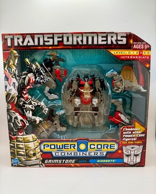 トランスフォーマー　POWER CORE COMBINERS GRIMSTONE NEW TRANSFORMERS POWER CORE COMBINERS GRIMSTONE W DINOBOTS