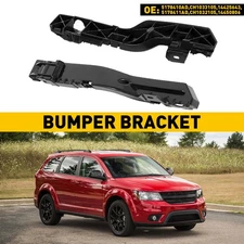 Front Bumper Bracket Support 1 Pair Left Right Side for 2009-2020 Dodge Journey