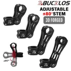 MTB Road Bike Stem Adjustable 80 Degree 110mm 130mm 145mm 25.4/31.8mm-Handlebar