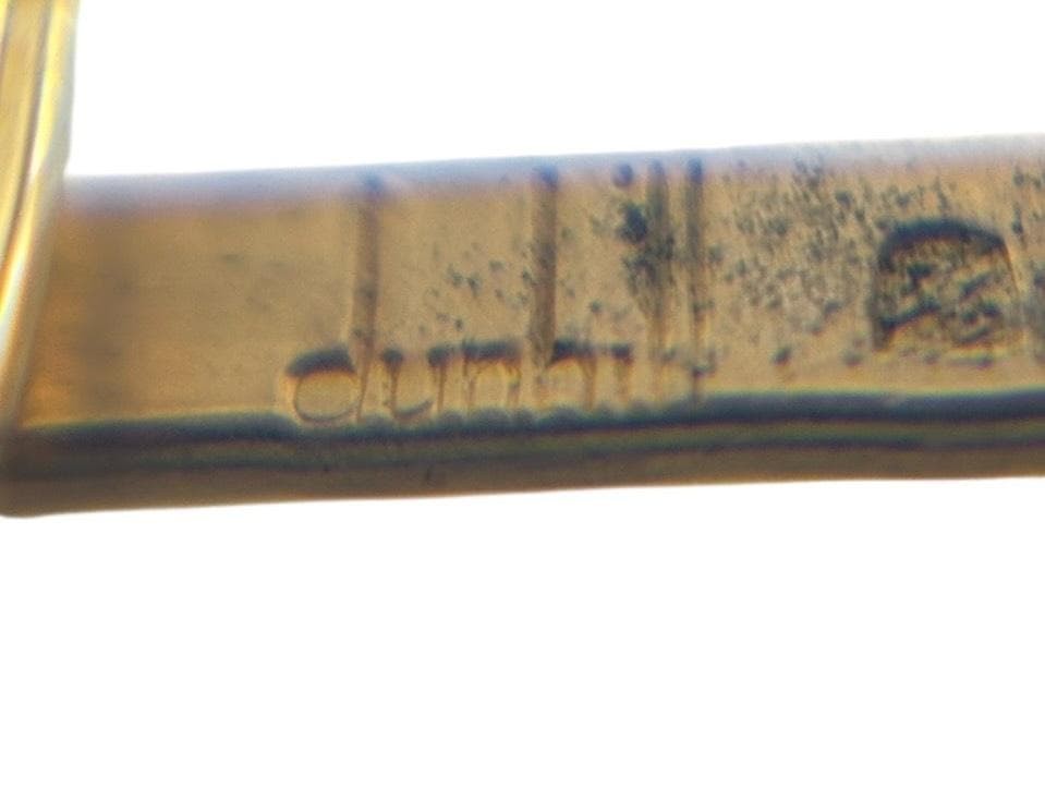 Dunhill Cufflinks Button Squarerectangle Men'S Su… - image 8