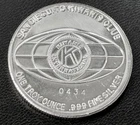 San Dieguito Kiwanis Club Dr. C. Fred Brass 1 Troy oz .999 Proof Silver Round