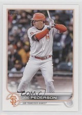 2022 Topps Update Advanced Stat Back 30/300 Joc Pederson #US141 18pd
