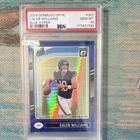 2024 Panini Donruss Optic Caleb Williams #201 Blue Hyper Bears PSA 10