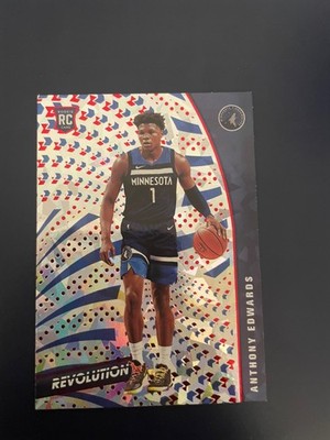 2020-21 Panini Revolution - Rookies Anthony Edwards #125 Chinese New Year (RC)