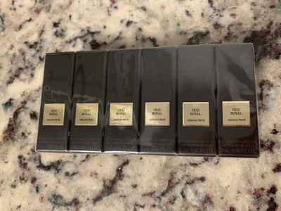 12 Pack - Armani Prive OUD ROYAL Mini Spray Bottles 2ml/0.06oz Each. Sale Today!