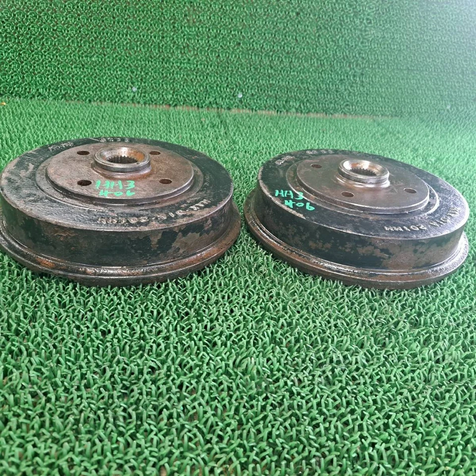 Honda Genuine Acty Truck VAN HA3 HA4 HH3 HH4 Rear Brake Drums RH LH Set - Image 4 of 4