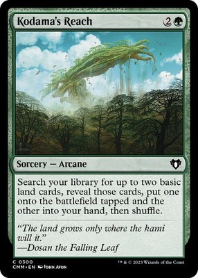 Kodama's Reach - 300 - NM - Commander Masters