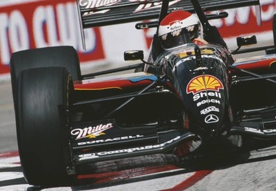 Bobby Rahal USA drives the MillerTeam Rahal Reynard 96i Mercedes B- Old Photo 1