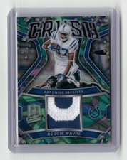 2024 PANINI SPECTRA #CRU-RWE REGGIE WAYNE CRUSH PATCH NEON MARBLE /4