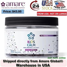 Amare Global Kids Calm 40 Gummies, Melatonin-Free, Sleep-Aid - New    US Seller  