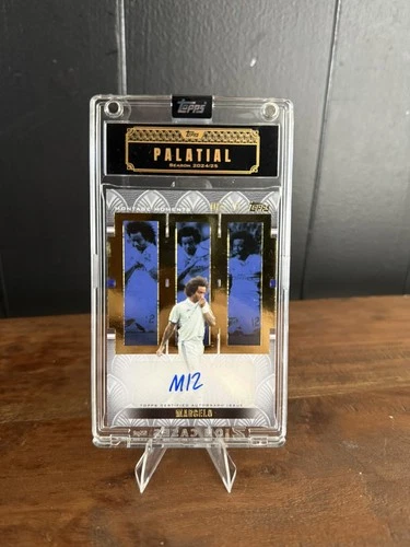 Topps Real Madrid Palatial Marcelo Auto /10 Gold 2024-25 Brazil mint sealed