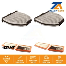 Air Cabin Filters (4 Total) Kit For 2011-2013 Mercedes-Benz E350 3.0L KFL-100738