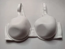 Vanity Fair 76380 Beauty Back Full Figure Underwire Bra 38D White Molded Cup B25