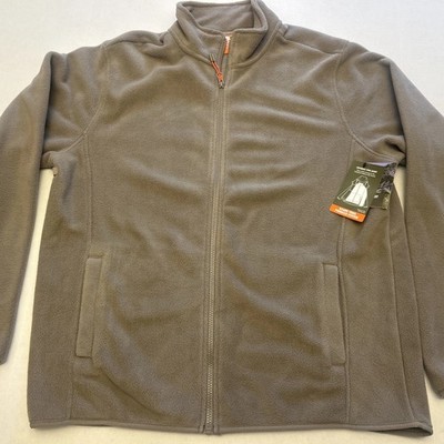 Ozark Trail Men's and Big Men's Fleece Zip-Front Jacket (L)