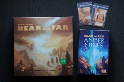 Near and Far + Amber Mines - Kickstarter - Red Raven Games - english - NEW