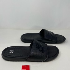 Nike Benassi JDI Slides Triple Black Men s 13