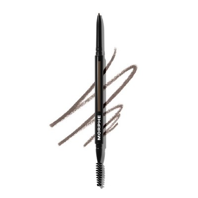 Micro Dual Eyebrow Pencil - Dual-Ended Brow Pencil Featuring a Retractable, U...