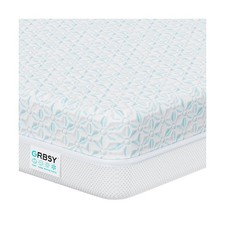 4 in 1 Crib Mattress, 6" Dual Sided Memory Foam Toddler Bed Mattress, Cotton ...