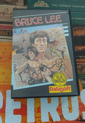 Bruce Lee (DataS 1984) BBC Micro (Tape, Manual, Box) works 8-bit CIB