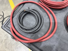 TEMCo 1/0 AWG 10ft BLACK/RED Welding Cable Car Battery Flexible Copper Wire USA