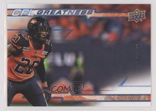 2023 Upper Deck CFL Greatness Blue 293/299 Boseko Lokombo Bo #CG-BL h8y