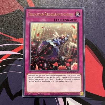 YU-GI-OH, TRICKSTAR-REINKARNATIONELKE, MAGO-DE161, 1. Auflage