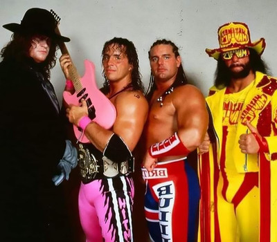 Undertaker Bret The Hitman Hart Macho Man High Quality Magnet 3 in by 4 in 882