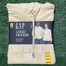 NWT Gap Unisex Adult Hoodie Size M Oyster Grey