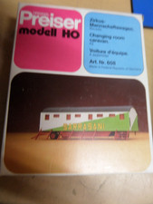 Preiser, 608, Zirkus-Mannschaftswagen, Sarrasani