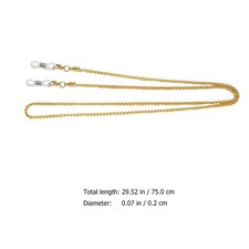 4Pcs Creative Metal Glasses Lanyard Durable Eyeglasses Accessory