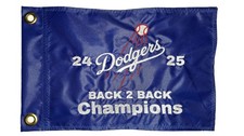 Custom DODGERS BACK 2 BACK CHAMPIONS Flag ATV UTV JEEP TRIKE BIKE WHIP FLAG
