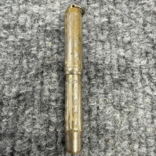 Vintage 1930s De Luxe Junior Fountain Pen – Brass Pocket Ink Pen, Mini Size