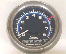 Vtg Sun Electric Tachometer Super Tach Ii 0897-1253 929 Made In Usa Vtg Sun Electric Tachometer Super Tach Ii 0897-1253 929 Made In Usa