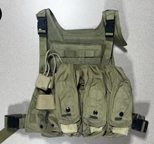 Allied Industries MBSS Plate Carrier Vest Khaki MJK W/ Pouches