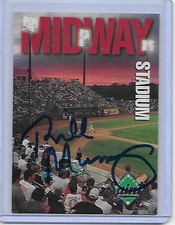 Baseball Card IP auto BILL MURRAY Actor Comedian St. Paul Saints Stadium RARE