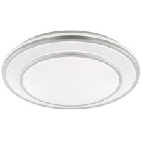 Brilliant Led Deckenleuchte Luciano Ø 39 X 7,8 Cm Neutralweiß Aluminium Weiß